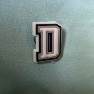 Letter D charm